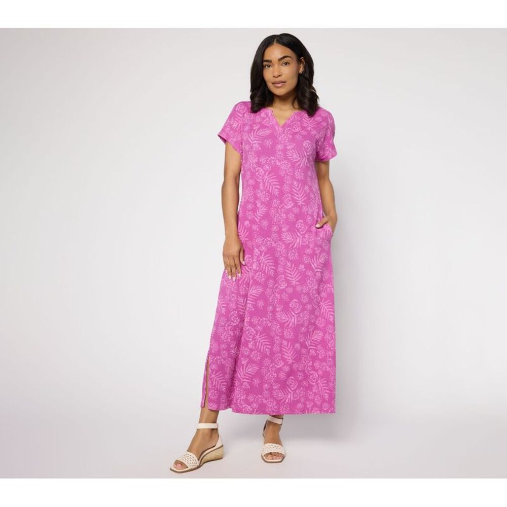 Denim & Co. Women's Petite Dress PXL Make Your Selection: Beach Knit Red A729017